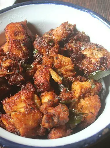 Pepper & Curry Leaves Fried Chicken