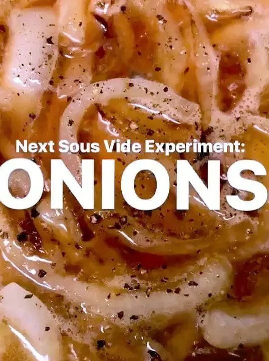 Sous Vide Onions in Beer