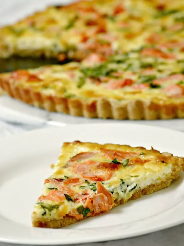 Salmon Quiche