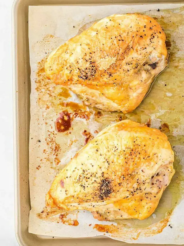 Roasted Bone in Chicken Breasts