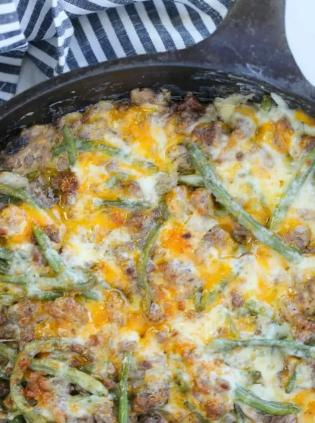 Hamburger Green Bean Casserole