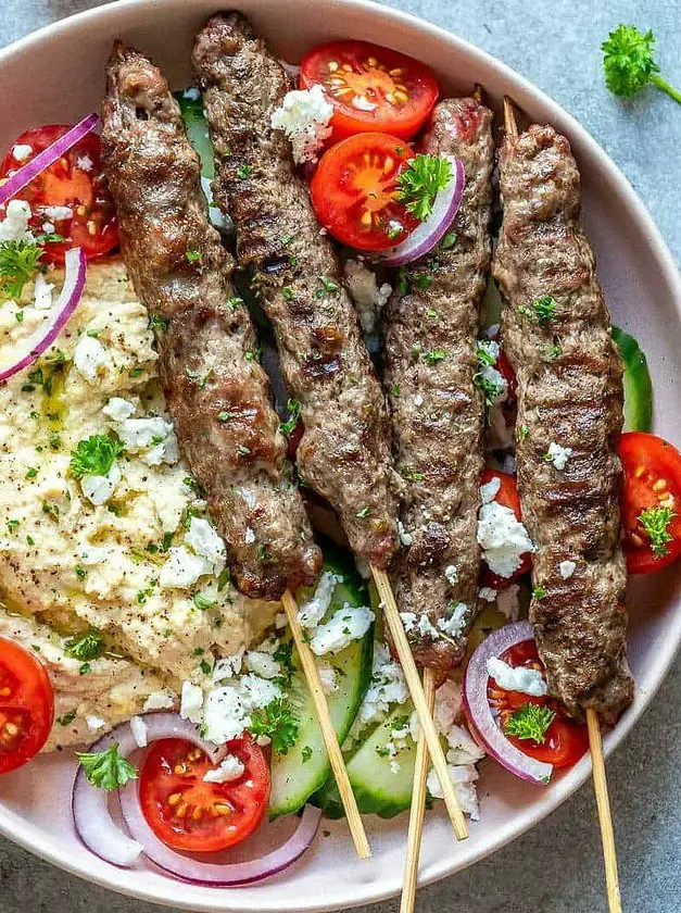 Easy Beef Kafta Kabob