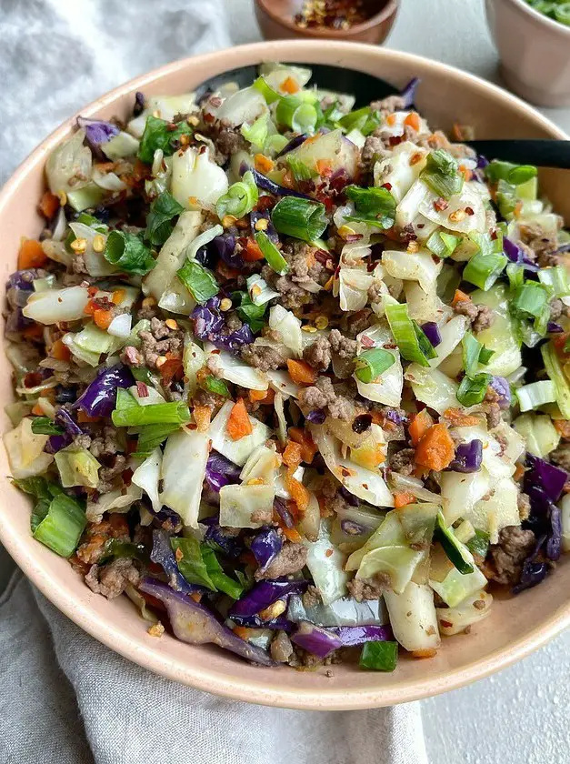 Spring Roll in a Bowl