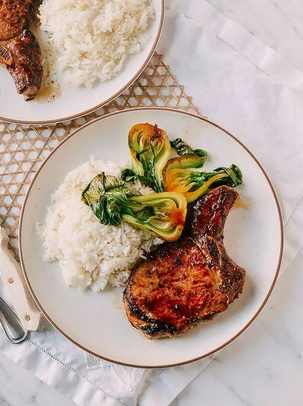 Asian Seared Pork Chops