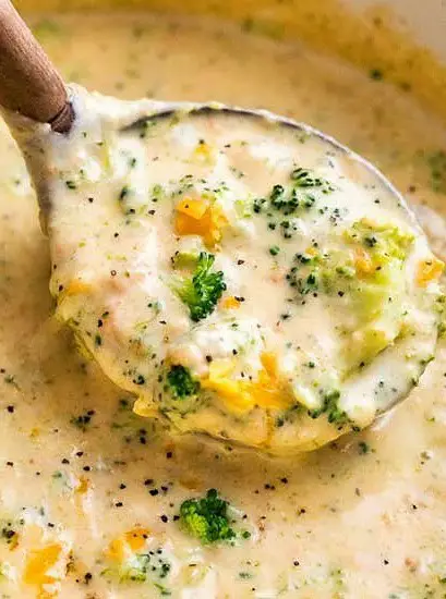 Creamy Broccoli Cheddar Soup