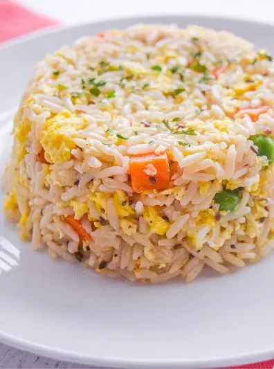 Microwave Fried Rice