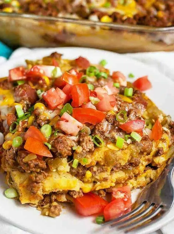 Mexican Casserole with Ground Beef