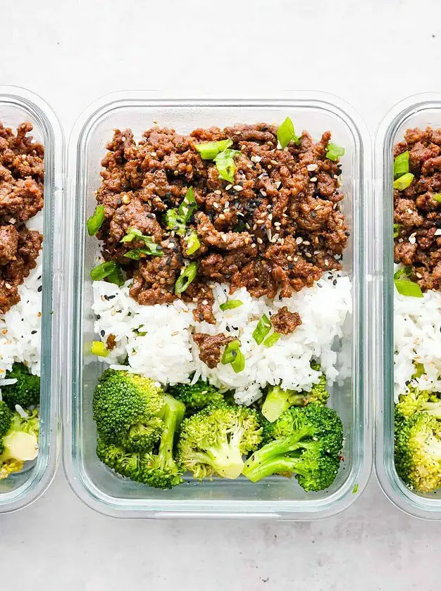 Korean Beef Meal Prep Bowls