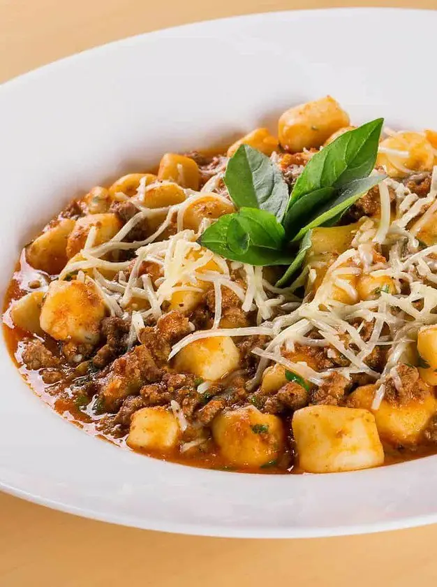 Gnocchi with Bolognese Sauce and Ground Turkey