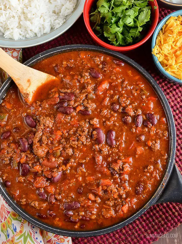 Slimming Friendly Chilli Con Carne