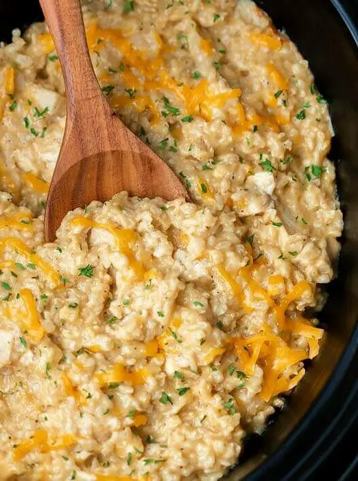 Crock Pot Chicken and Rice