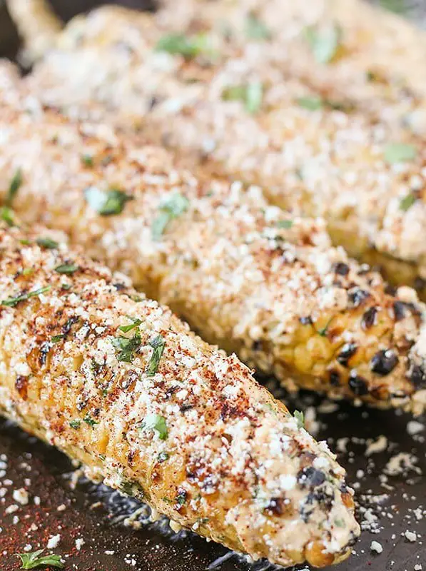 Grilled Mexican Street Corn