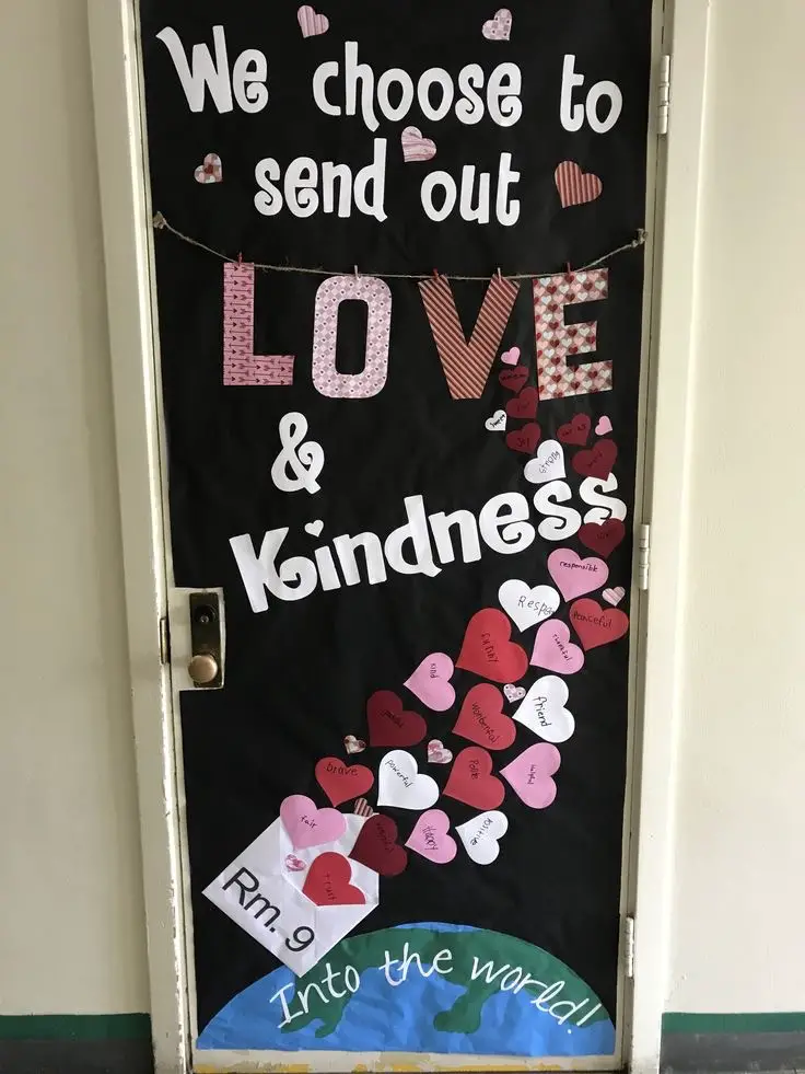 WE CHOOSE TO SEND OUT LOVE AND KINDNESS