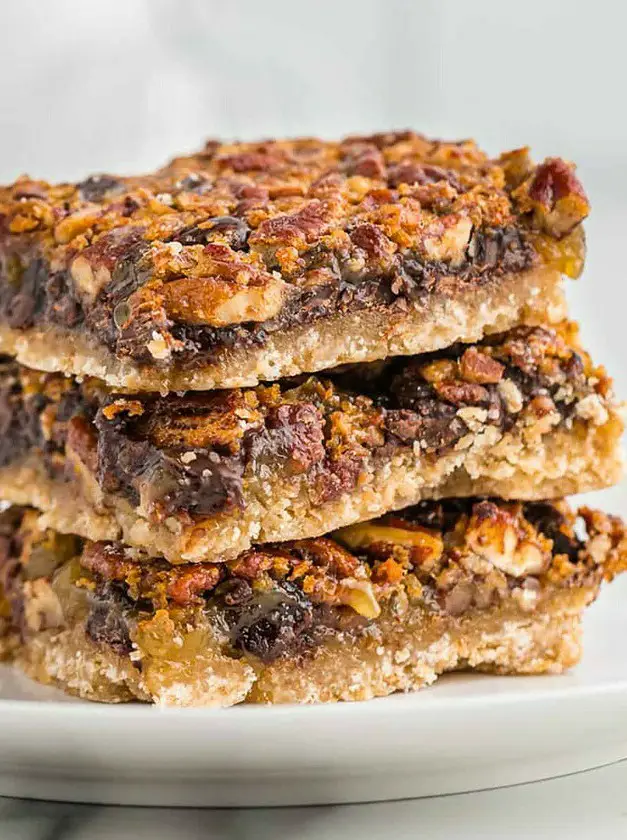 Chocolate Pecan Pie Bars