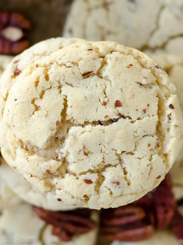 Maple Pecan Goat Cheese Sugar Cookies