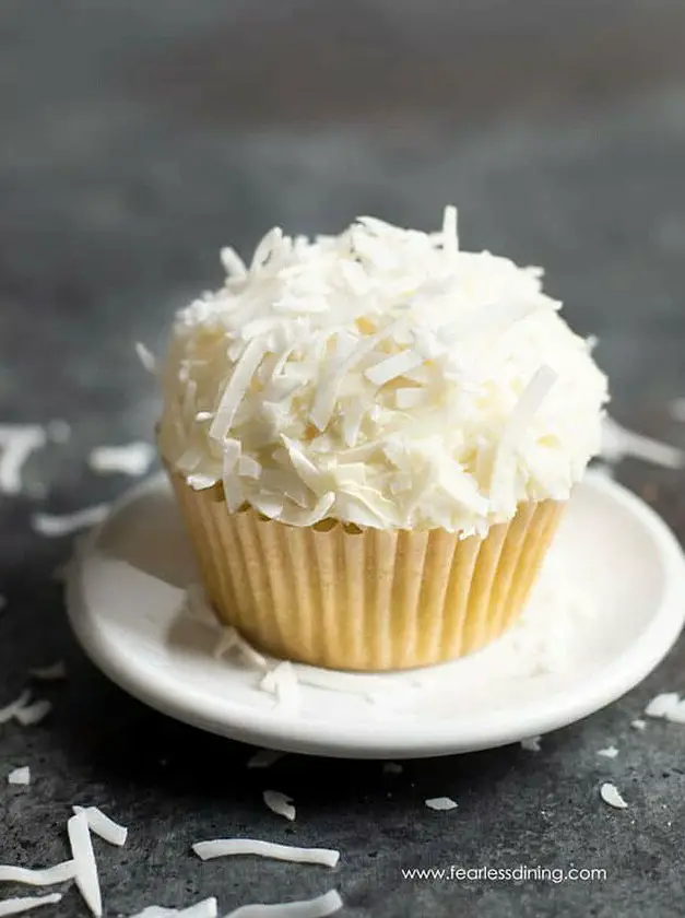 Gluten Free Coconut Cupcakes