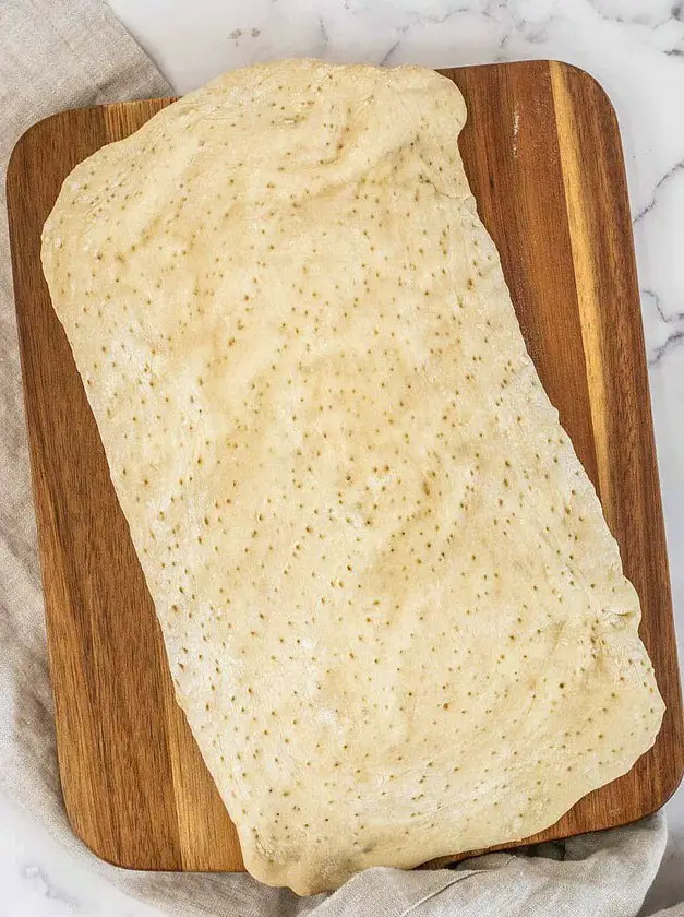 Homemade Flatbread Pizza Dough