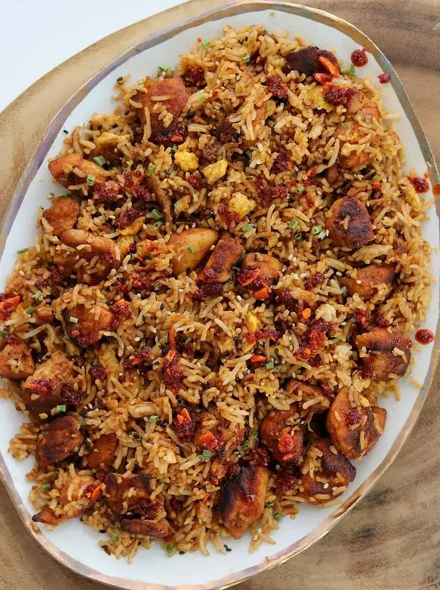 BBQ Chicken Fried Rice