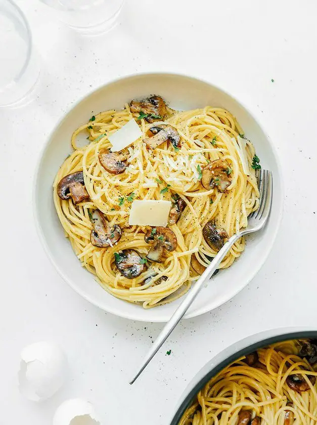 Vegetarian Carbonara