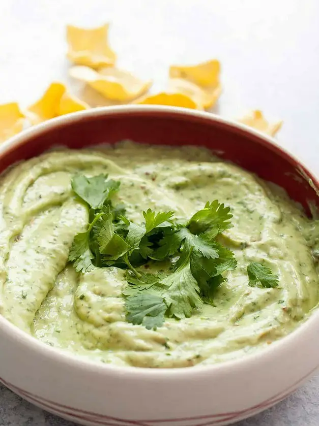 Creamy Cilantro Avocado Dip