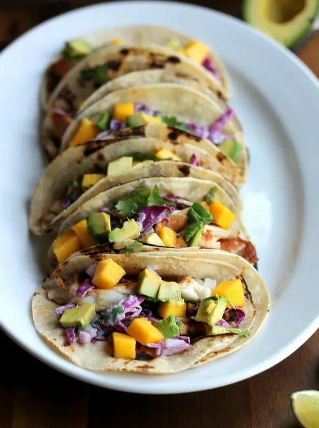 Grilled Chili-Lime Fish Tacos