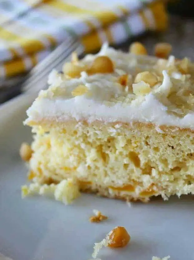 Mango Coconut Cake