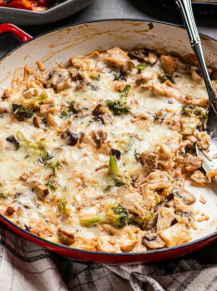 Healthy Leftover Turkey Casserole