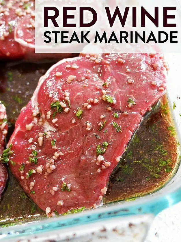 Red Wine Steak Marinade