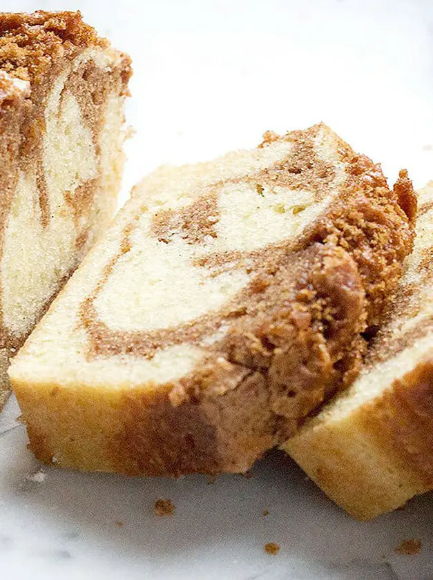 Cinnamon Swirl Pound Cake Loaf