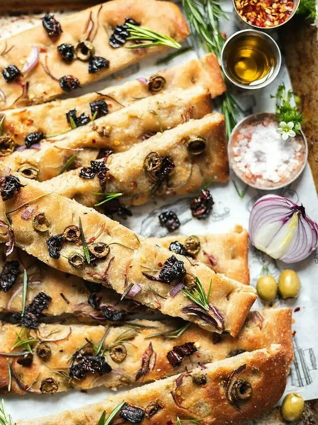 No-Knead Focaccia Bread