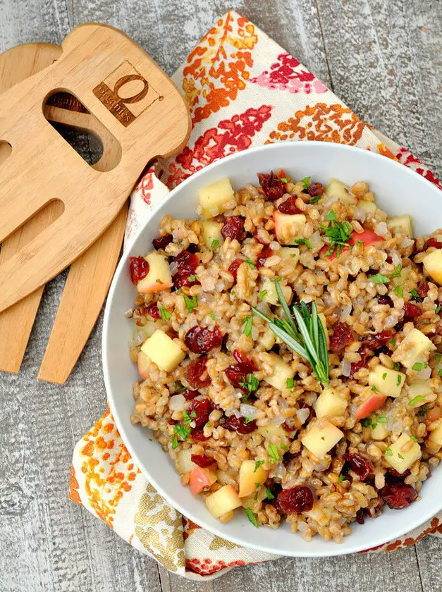 Cranberry Apple Farro