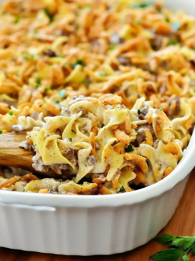 French Onion Beef Casserole