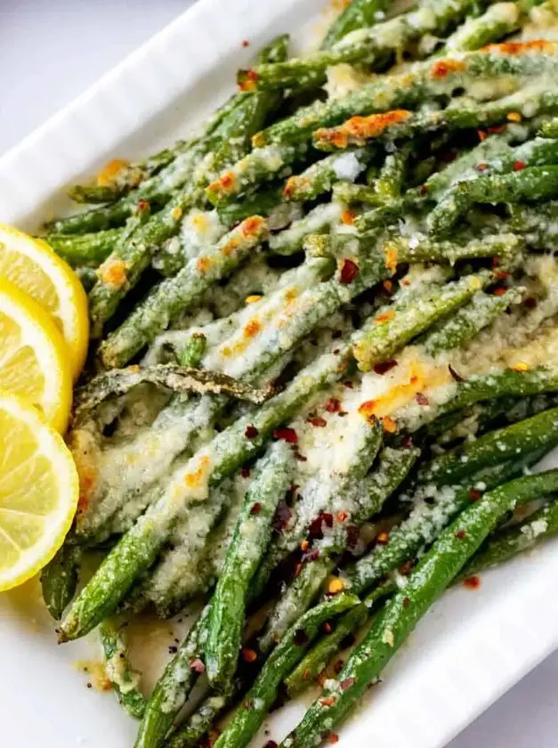 Keto Green Beans with Parmesan