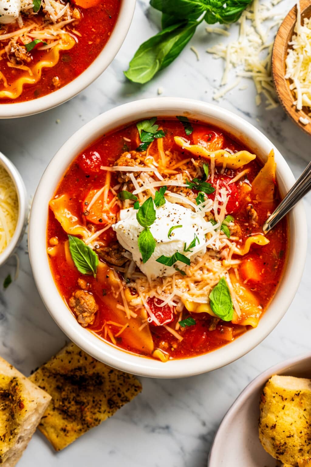 CROCKPOT LASAGNA SOUP