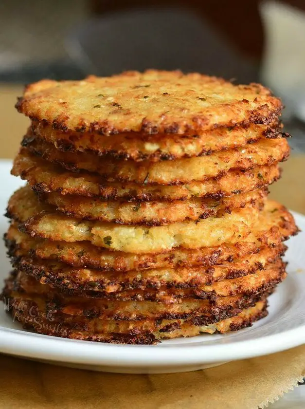 Cauliflower Parmesan Crisps