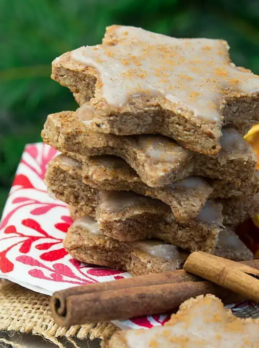 Vegan Orange Cinnamon Christmas Cookies