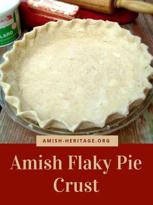 Flaky Amish Pie Crust