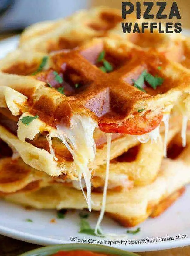 Pizza Waffles