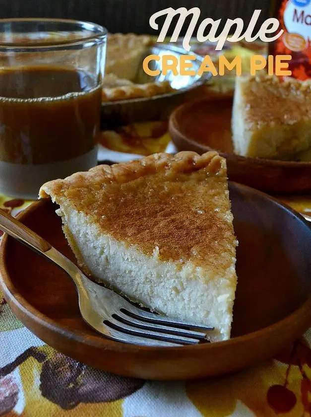 Maple Sugar Cream Pie