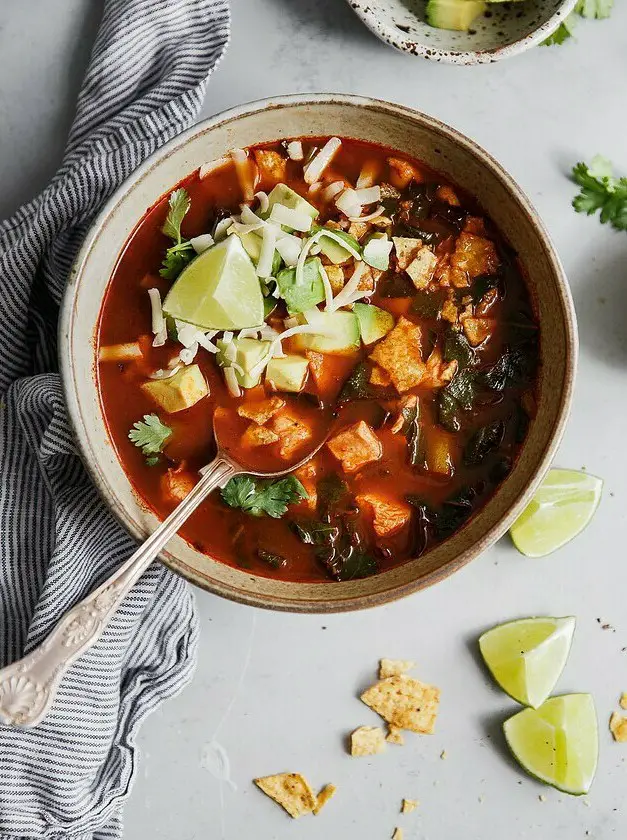 Classic Mexican Tortilla Soup