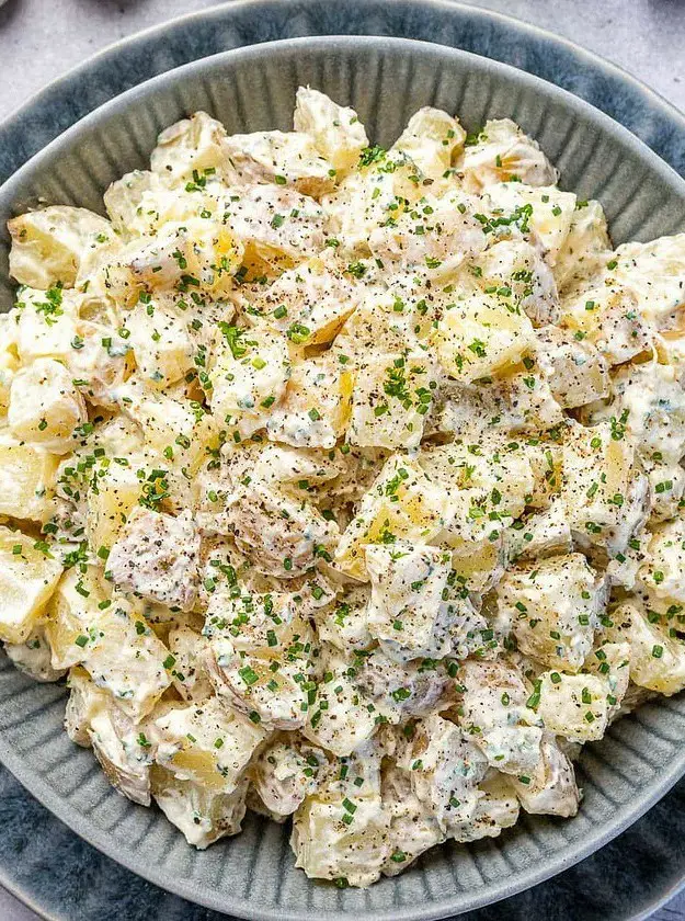 Healthy Mustard Potato Salad