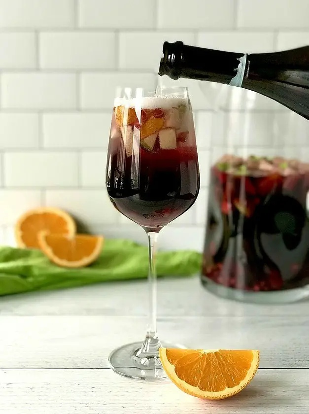 Sparkling Winter Sangria