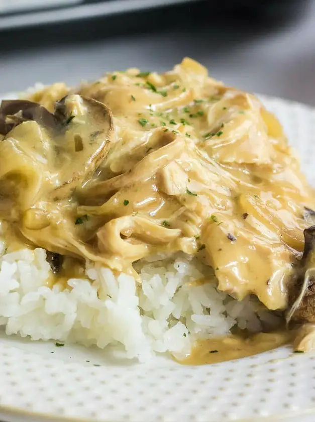 Crockpot Smothered Chicken