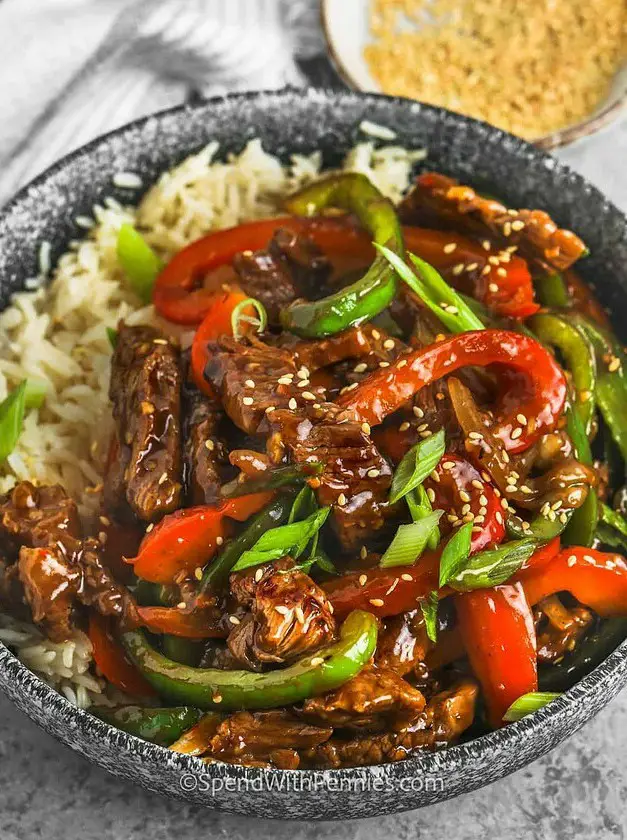 Easy Pepper Steak