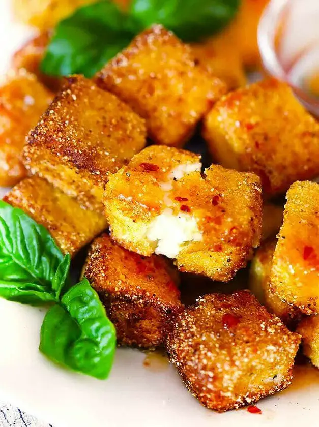 Fried Halloumi Bites