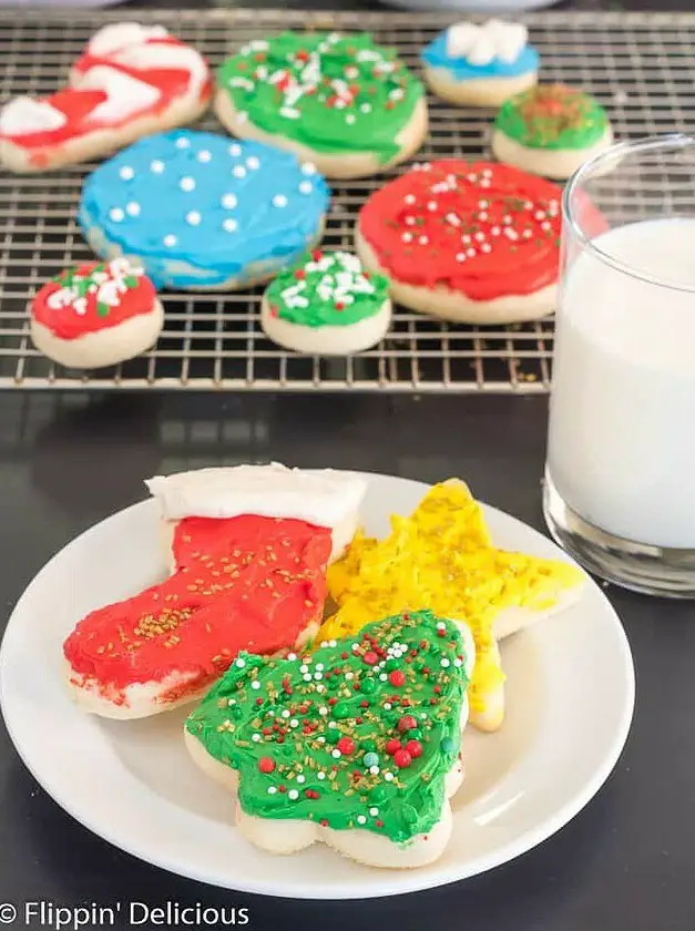 Gluten Free Christmas Sugar Cookies