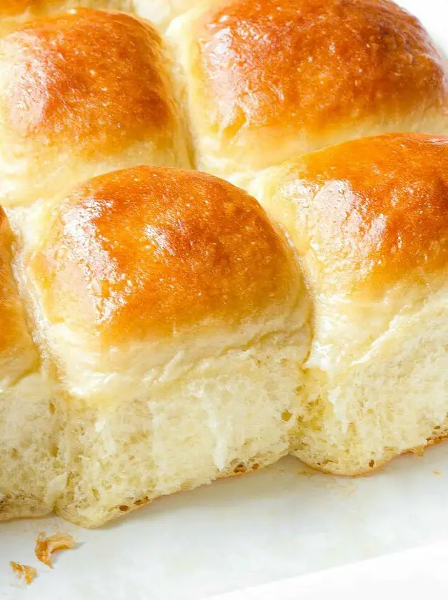 Soft Honey Butter Rolls