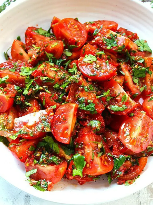 Lebanese Tomato Salad