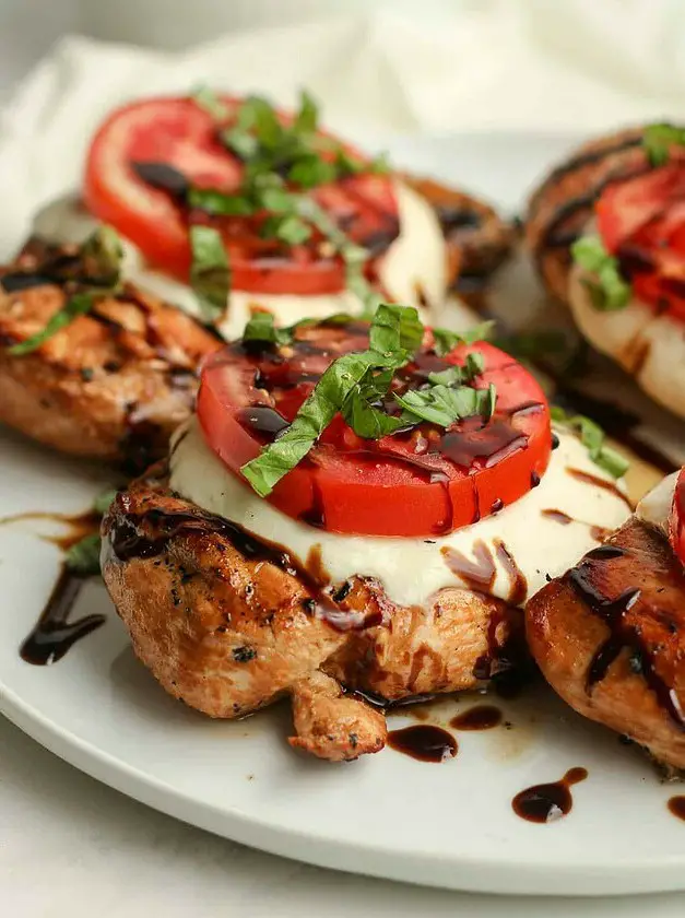 Grilled Caprese Chicken