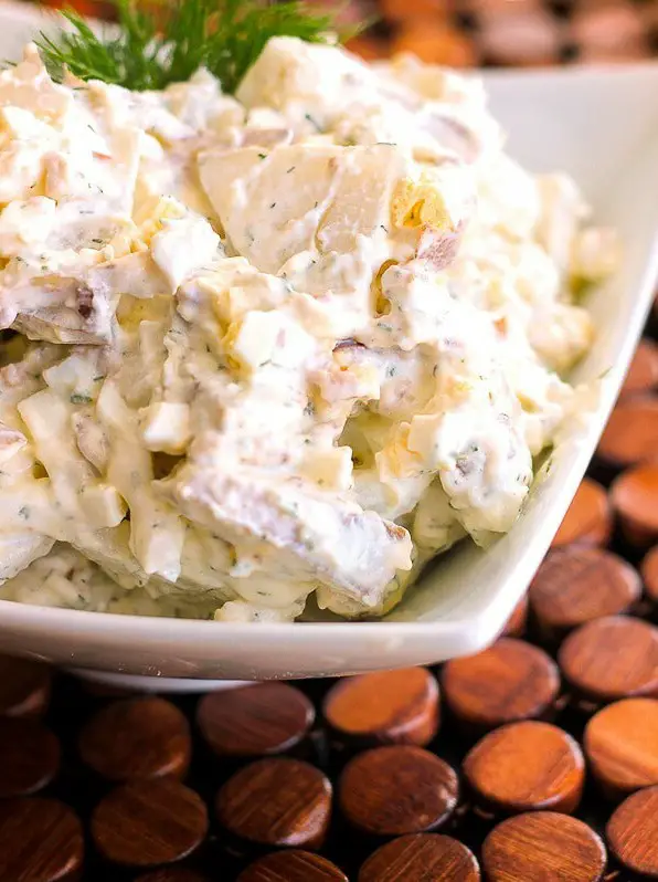 Bacon Gorgonzola Potato Salad